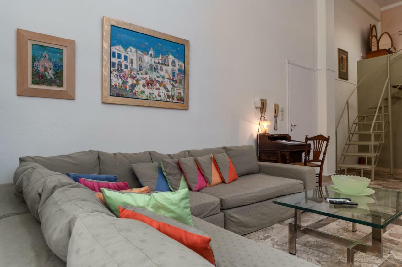 Acropolis Koukaki Loft Private Garden Apartment Atena Exterior foto