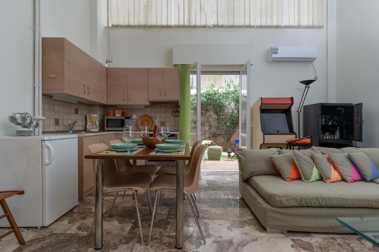 Acropolis Koukaki Loft Private Garden Apartment Atena Exterior foto