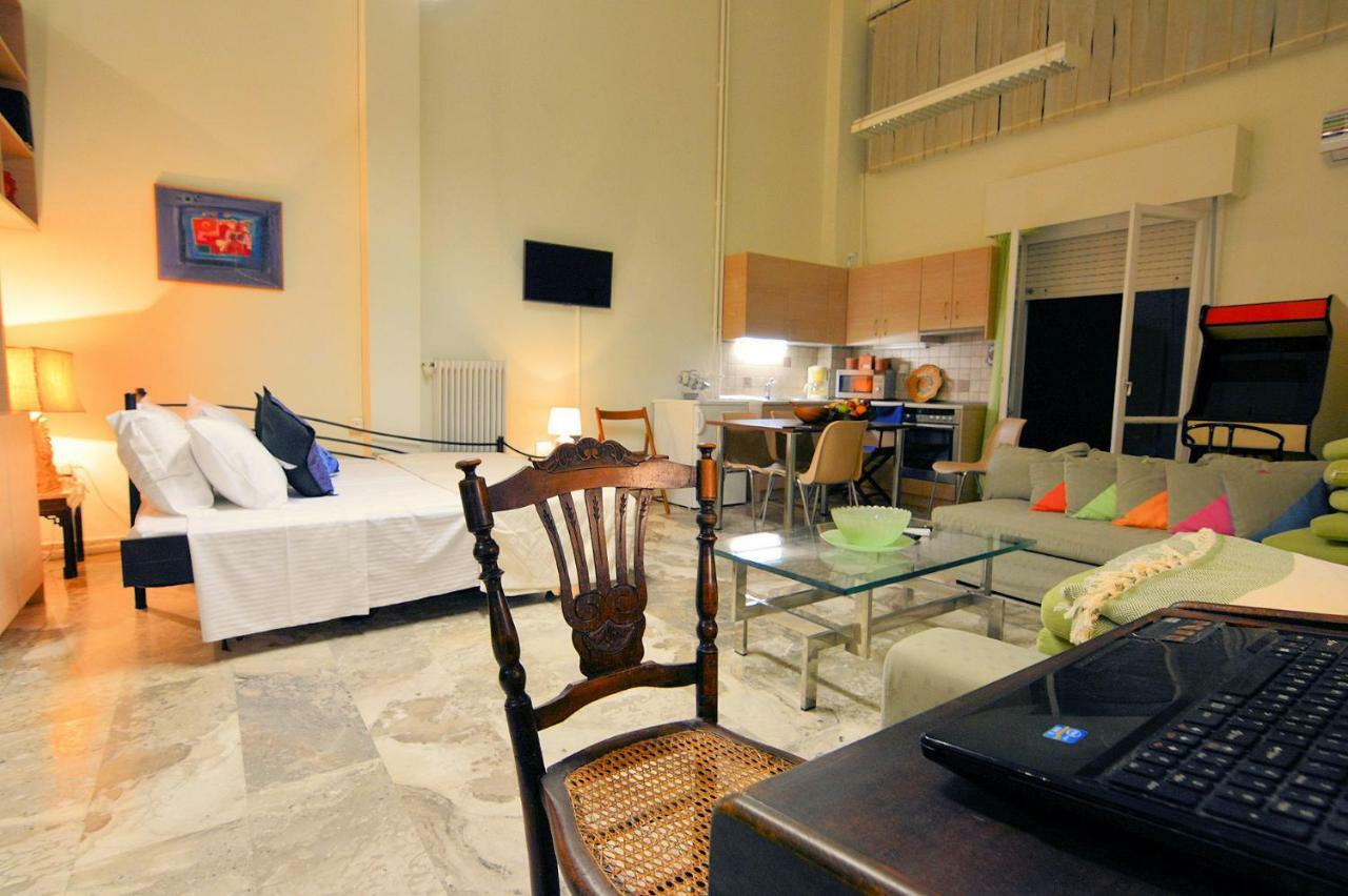 Acropolis Koukaki Loft Private Garden Apartment Atena Exterior foto