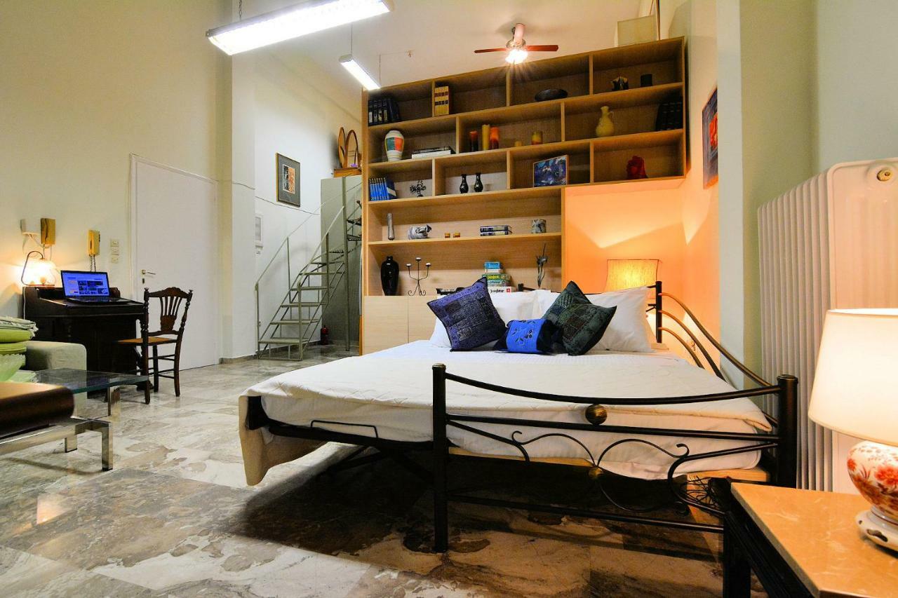 Acropolis Koukaki Loft Private Garden Apartment Atena Exterior foto